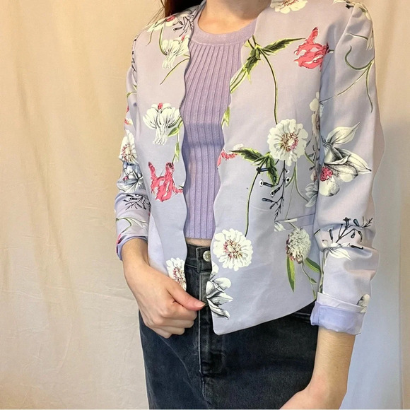 NWT Cropped Blazer - Picture 1 of 4